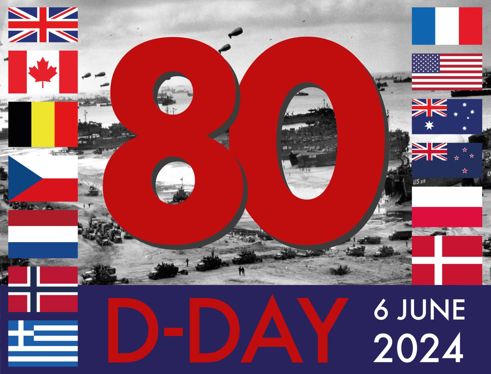 D-Day 80 Poster