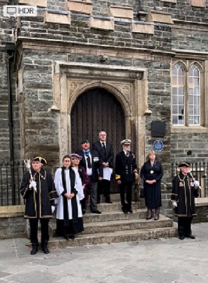 Proclamation in Tavistock