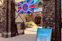 Union Jack at the Pannier Market Gate 02.06.22