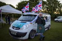 Pipe Major Gordon Macaoidh of the City of Plymouth Pipe Band