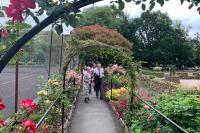 SW in Bloom Judging Sensory Garden