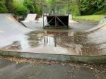 Old skate Park in Tavistock